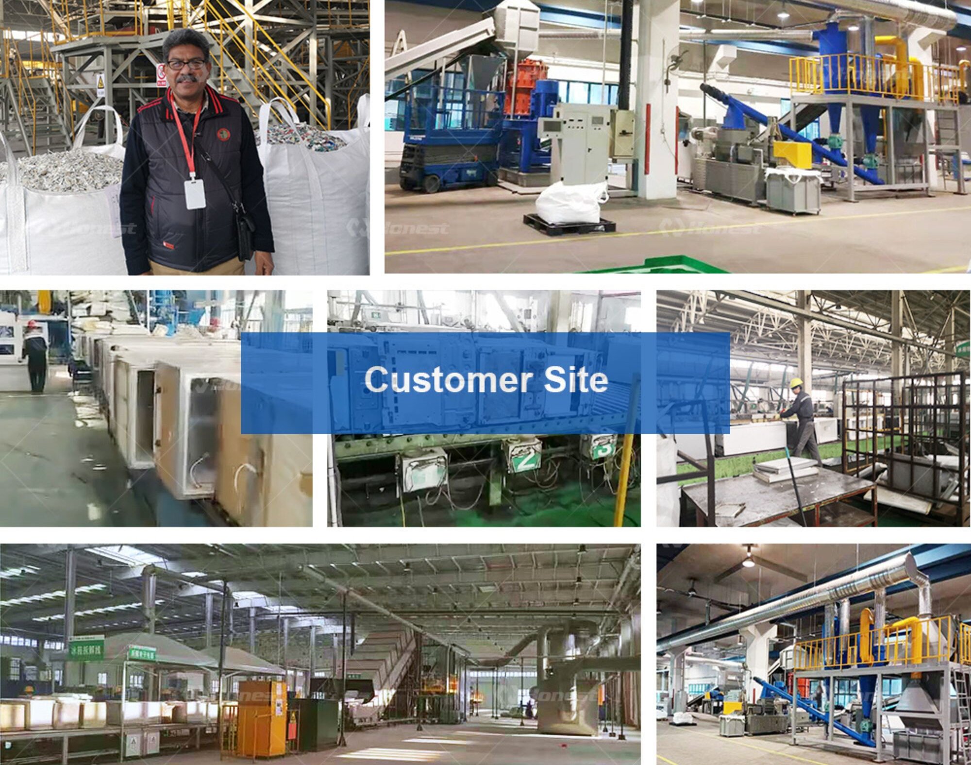 Waste Refrigerator Recycling Line