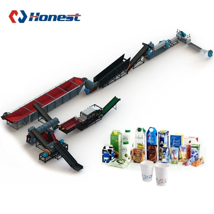 Tetra Pak Recycling Line