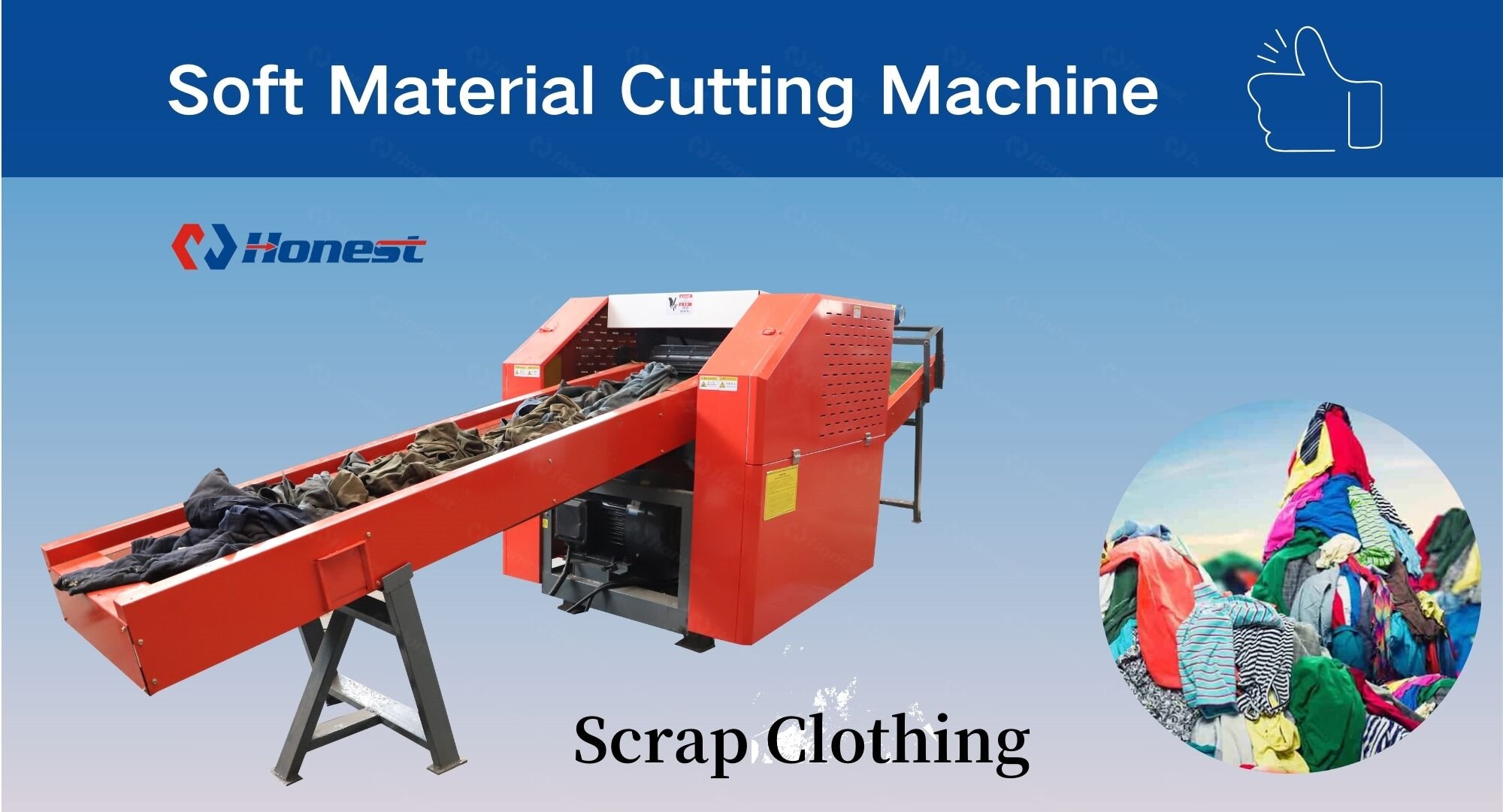 Soft Material Cutting Machine for Smaller Recyclers